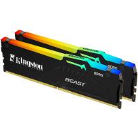 KINGSTON BEAST 64GB (2X32)DDR5 5600MHZ CL36 EXPO RGB DUAL KIT PC RAM KF556C36BBEAK2-64TR - 2